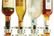 NEW 4 Bottle Wall Mounted Optic Dispenser