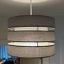 Light Grey Lampshade Image 2