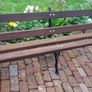 Cast iron garden bench Image 7