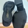 2 for 1 deal; Diane Von Furstenberg + Lodi black suede sandals (brand new) Image 6