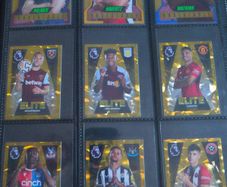 Football Cards Merlin Numbered Coca-Cola Holo Giants Elite Stickers