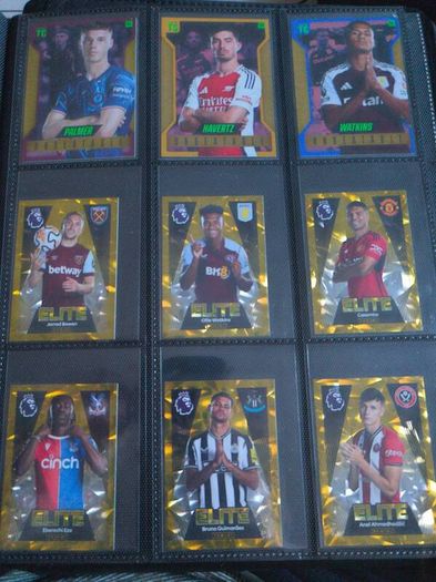 Football Cards Merlin Numbered Coca-Cola Holo Giants Elite Stickers