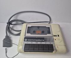 Commodore 64 Datasette 1530 Tape Drive (Fully Working) + 8 Games Bundle