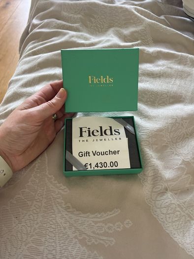 Fields Jewellers Gift Voucher