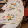 Vintage linen placemats Image 2