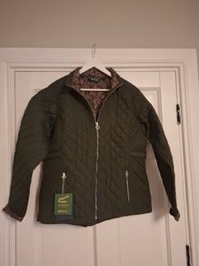 Regatta Dark Khaki Jacket BNWT Postage Cost Included In Price