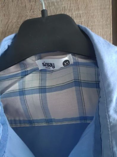 Sinsay blue shirt size fits Xs s