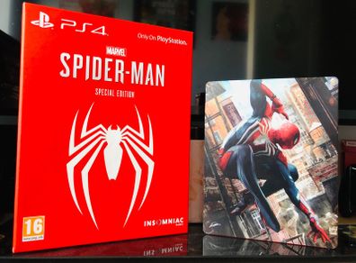 Spider-Man Special Edition (w/ Steelbook & Sealed Game)