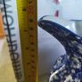 Set of 2 Victoria Ware Ironstone Pitcher, Calico Blue & White Floral flower transfer ware. each 80.00 Euro each or the set of 2 for  150.00 euro Made in England, in very good condition . Image 5