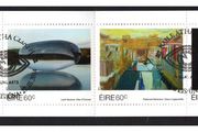 2014 Ireland Contemporary Arts Commemorative Stamps Booklet Fine Used With Dublin Pictorial Cancel (first day). Hibernian HB198