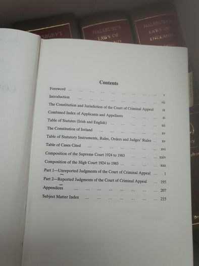 Collection of Law Books