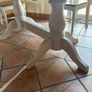 Oak table and 4 chairs. Image 5