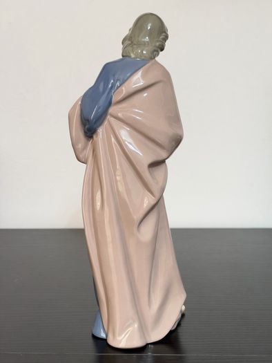 NAO By Lladro 4 Pcs Porcelain Nativity Set Mary - Joseph - Baby Jesus - Donkey