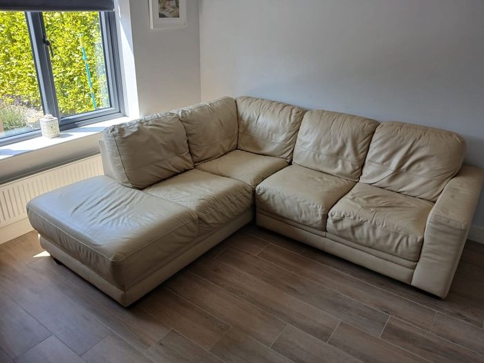 Leather Corner Sofa
