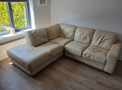Leather Corner Sofa