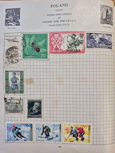 Stamps of the world stanley gibbson album