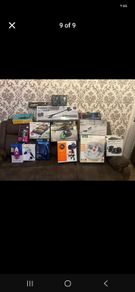Joblot of brand new electric items