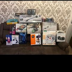 Joblot of brand new electric items