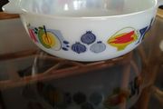 JAJ Pyrex Fiesta Mid Century Casserole Dish