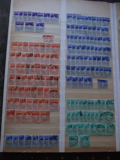 A nice collection of Stamps from India, presented in the stock book