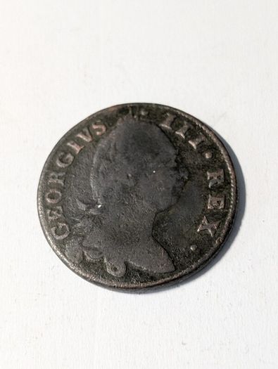 Irish 1782 Halfpenny
