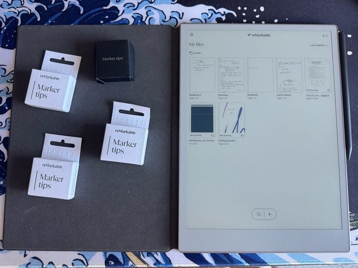 reMarkable Paper Pro Bundle + Mosaic Weave Folio