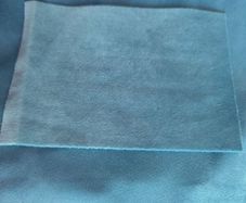 Blue teal curtain