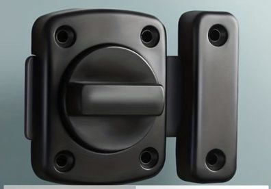 Door lock small for room or bathroom