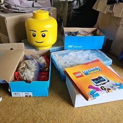 Lego Boost and selection of lego pieces