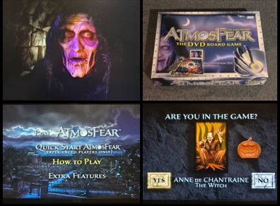 Atmosfear The Gatekeeper DVD Board Game (Complete) - FREE SHIPPING