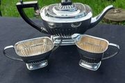Sheffield plate silver tea set