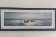 Pair of boat pictures