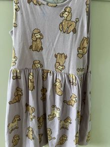 H&M lilac poodle dress
