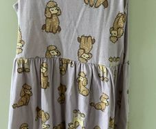 H&M lilac poodle dress