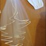 Ballet length Communion Dress and Veil Image 8