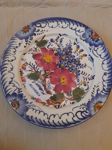 Portuguese decorative plate