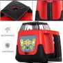 LaserLevelSelf-Leveling,360Rotary500m,VerticalHorizontalScanningMeasurementTools,Red laser kit Image 7