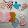 Cap and headband for Newborn photo Image 3