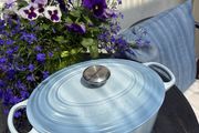 Le Creuset 29cm 4.7L Oval casserole in Coastal blue