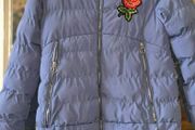 B&amp;Q Girls Purple Puffer Coat - Age 15/16 - Excellent Condition, AV