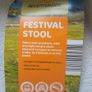 Aldi Adventuridge Festival Stool Army Camping Hiking Fishing Hunting Travel Image 2