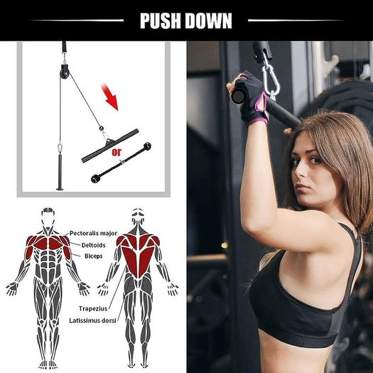 Pulley Cable Machine Attachment Systemmorwealth Weight Cable Pulley ...
