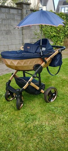 Junama Rose gold handcraft pram pushchair travel system