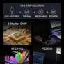 Ultra High-Speed USB4 Type-C Cable 2m | 80Gbps 240W 4K@144Hz | New Image 4