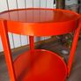 Vintage Italian Red Bar Cart Image 5