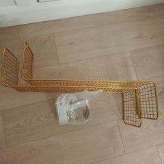 SVENSHULT wall shelf gold- IKEA