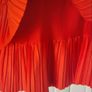 skirt Zara mini pleated tiered skirt coral red small Image 7