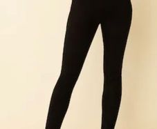 F&F Contour Jean Black