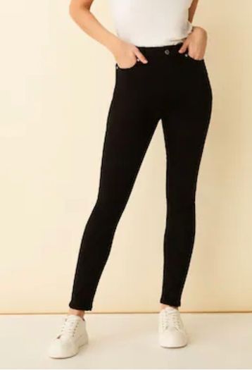F&F Contour Jean Black