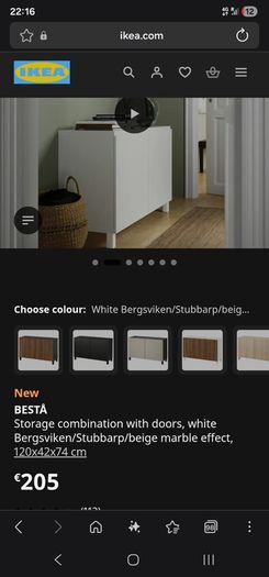 Ikea Besta Cabinet/ Sideboard